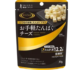 お手軽たんぱくチーズのパッケージ
